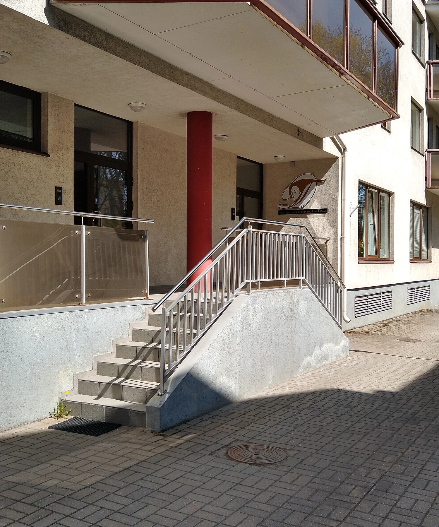 Clinic entrance